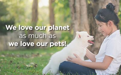 #10: We love our planet as much as we love our pets!