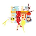 AFP CATOON - SUNDAY BRUNCH WITH CATNIP (CAT) (4 pieces) FPL02862