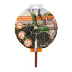 AFP NATURAL INSTINCTS - FEATHER COPTER CAT WAND (GREEN) (CAT) (18.5x15.5x1.5cm) FPL02010