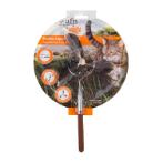 AFP NATURAL INSTINCTS - FEATHER COPTER CAT WAND (BROWN) (CAT) (18.5x15.5x1.5cm) FPL02011