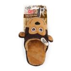 AFP DOGGIES SHOES - MONKEY SLIPPER SQUEAKER (DOG) (21.8x15x9cm) FPL03444