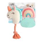 AFP LITTLE BUDDY - WONDERLAND SQUEAKER (DOG) (17x12.5cm) (3 pieces) FPL04214