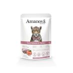 CAT POUCH ADULT GRAIN-FREE SALMON & TURKEY 85g AMU05PS8A