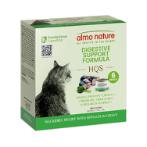 HQS DIGESTIVE SUPPORT MACKEREL WITH SPINACH IN GRAVY (CAT) (6x50g) AI01253