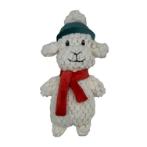 CHRISTMAS - LAMB SQUEAKER (DOG) (SMALL) (19x10x5cm) IDS0WB32125V2