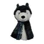 CHRISTMAS - WOLF CRINKLE TAILS SQUEAKER (DOG) (SMALL) (21x12x10cm) IDS0WB32152V2