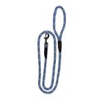 DOG LEASH - REFLECTIVE NYLON ROPE (BLUE) (8mmx120cm) BWDL2505R8BLU