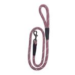 DOG LEASH - REFLECTIVE NYLON ROPE (RED) (12mmx120cm) BWDL2505R12RED