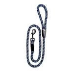 DOG LEASH - REFLECTIVE SHEATHED ROPE (DARK BLUE/ LIGHT BLUE) (13mmx120cm) BWNDL2503R13BLU
