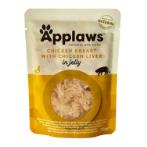 POUCH CHICKEN BREAST WITH CHICKEN LIVER IN JELLY (CAT) 70g MPM08251MLA