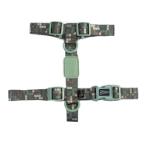 ADJUSTABLE H HARNESS (MINT GREEN) (EXTRA SMALL) (DOG) (15mmx23-38cm) ID023038