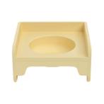 CANDY ELEVATED CERAMIC BOWL (YELLOW) (19.8x19x10cm) AIC0BW092YEL