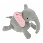 BIG FIVE OF AFRICA - MINI ELEPHANT SQUEAKER AND CRINKLE (DOG) (17x14x12cm) PLY0BUB7049AXSF