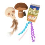 FELINE FRENZY - PURRFECTLY FUNGI CATNIP (CAT) (5.99x3.81x7.62cm) (3pcs) PLY0PY7235CSF