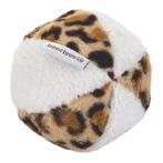 PLUSH - SAFARI BALL SQUEAKER (BROWN/ WHITE) (DOG) (11x11x11cm) BT0619207