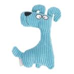 PLUSH - DOG SQUEAKER (BLUE) (DOG) (23x14x4cm) BT0619162