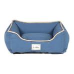 REPELZ-IT - COTTON CANVAS LOUNGER BED (IMPERIAL BLUE) (DOG) (MEDIUM) (66x61cm) DGS0LB2672
