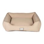 REPELZ-IT - COTTON CANVAS LOUNGER BED (KHAKI) (DOG) (MEDIUM) (66x61cm) DGS0LB2637
