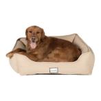 REPELZ-IT - COTTON CANVAS LOUNGER BED (KHAKI) (DOG) (LARGE) (81x70cm) DGS0LB3237