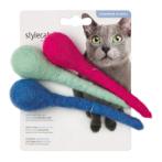BOMBS WOOL (ASSORTED) (CAT) (13x4x4cm) (3pieces) HT0277000
