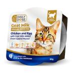DAILY DOSE BY BURP CHICKEN AND EGG WITH GOAT MILK WITH GREEN LIPPED MUSSEL (SENIOR CAT) 80g SEA0NM2210