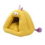 IGLOO PET BED (YELLOW) (45x45x40cm) AIC0B004MYEL