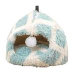 IGLOO PET BED (BLUE) (43x43x55cm) AIC0B0531LBLU