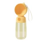 WATER BOTTLE WITH CUP (ORANGE) (DOG AND CAT) (8x9x25.5cm) AIC0CP003ORG