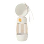 WATER BOTTLE WITH CUP (WHITE) (DOG AND CAT) (8x9x25.5cm) AIC0CP0031WHT