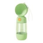 WATER BOTTLE WITH CUP (GREEN) (DOG AND CAT) (8x9x25.5cm) AIC0CP0031GRN