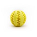 RUBBER TREAT BALL (YELLOW) (DOG) (5cm) AIC0DT036SYEL