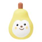 LATEX TOY - PEAR (YELLOW) (DOG) (7.6x7.6x11cm) AIC0DT008