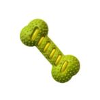 THEMOPLASTIC RUBBER TOY - BONE SHAPE (GREEN) (DOG) (9.5x20x4cm) AIC0DT313GRN