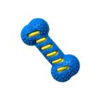THEMOPLASTIC RUBBER TOY - BONE SHAPE (BLUE) (DOG) (9.5x20x4cm) AIC0DT313BLU
