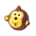 LATEX TOY - MONKEY (BROWN) (DOG) (7x7.5x6.7cm) AIC0DT051BRN
