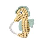 PLUSH TOY - SEAHORSE (YELLOW) (DOG) (16.5x20x6cm) AIC0DT118YEL