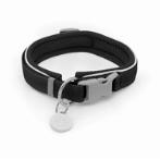 CADORE ADJUSTABLE COLLAR WITH SMART-TAG (DARK BLACK) (LARGE) (21mmx35-45mm) MPS0C710DB50