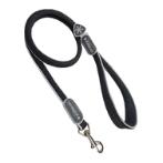 CINQUETORRI LEASH (DARK BLACK) (MEDIUM) (21mmx110cm) MPS0C400DB080