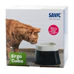 ERGO CUBE ELEVATED WATER BOWL (BLACK/ WHITE) (22x22x16cm) (400ml) SV0A03510000