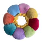 SOFT ELIZABETHAN COLLAR - FLOWER (RAINBOW) (LARGE) (NECK 20-32cm) AIC0EC020LRB
