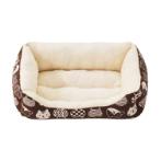 RECTANGLE BED - CAT (BROWN) (MEDIUM) (53x38x12.5cm) AIC0B111MCAT