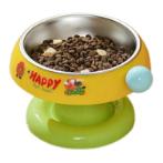 STAINLESS STEEL BOWL (YELLOW/ GREEN) (16.5x16.5x11cm) AIC0BW099YELGRN