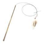 INSECT FUN SERIES CAT TEASER - FEATHER (RED) (CAT) (30cm) BWAT3977