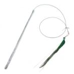 SILVER WINGS SERIES CAT TEASER - FEATHER (GREEN) (CAT) (30cm) BWAT3971