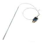 SILVER WINGS SERIES CAT TEASER - FEATHER (BROWN) (CAT) (30cm) BWAT3972