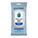 TOOTH AND GUM WIPES - BAKING SODA AND CORNMINT 50 pieces*NEW EB242