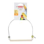 WOOD SWING WITH IRON FRAME(15.5x1x19.5cm) ZS0134014