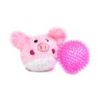 PLUSH - PRICKLET PIG WITH SQUEAKER (DOG) (10.2x10.2x10.2cm) PWD002525