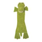 PLUSH - CORDUROY FLAT ALLIGATOR WITH SQUEAKER (DOG) (50.8x10.2x6.5cm) PWD002113