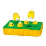 PLUSH - CHICKS IN THE GRASS WITH SQUEAKER (DOG) (34x20x7.5cm) PWD092061
